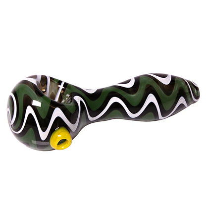 Colour Swirl Glass Spoon Pipe