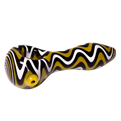 Colour Swirl Glass Spoon Pipe