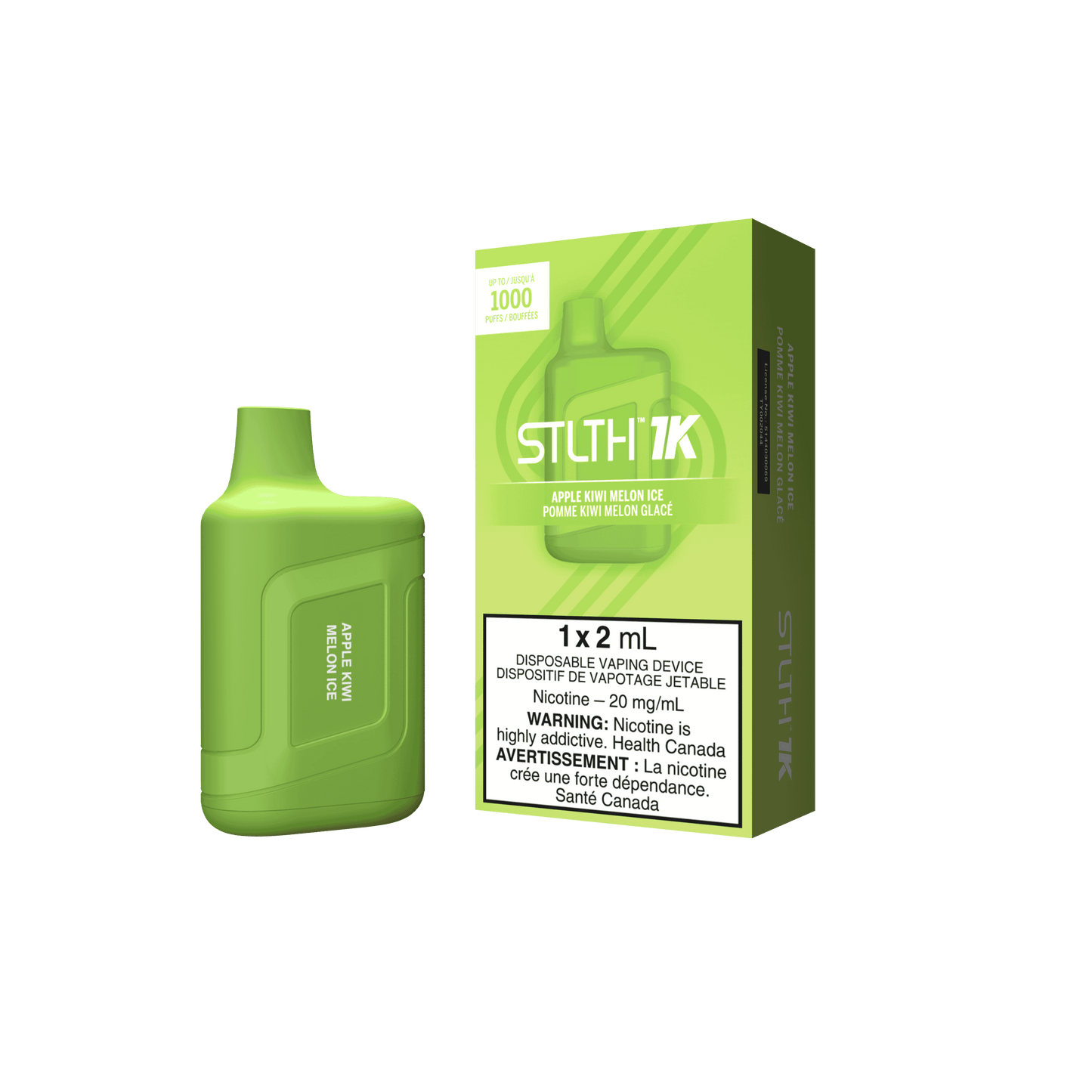 STLTH 1K - Apple Kiwi Melon Ice [MB]