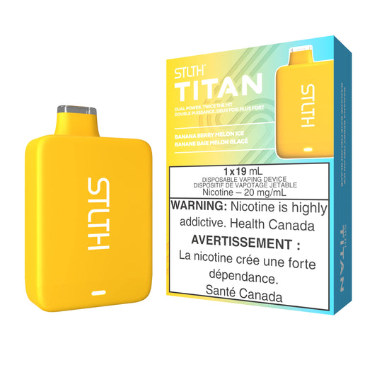 STLTH Titan - Glace banane, baie et melon