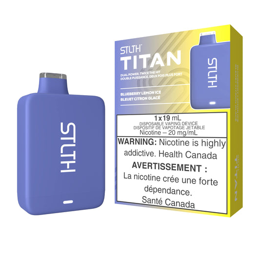 STLTH Titan - Glace aux bleuets et au citron