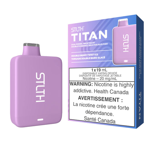 STLTH Titan - Glace torsadée à double baie
