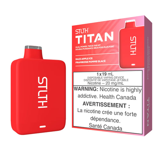 STLTH Titan - Glace à la pomme Razz