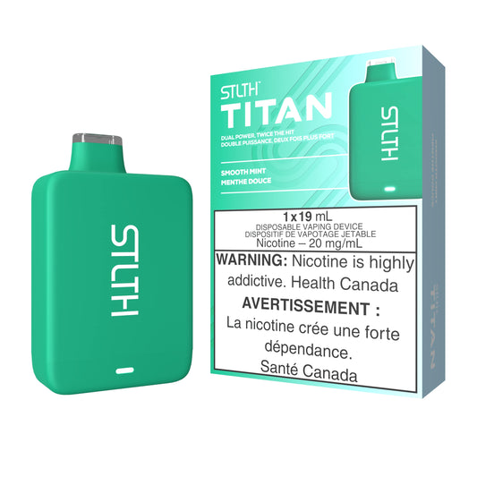 STLTH Titan - Menthe lisse