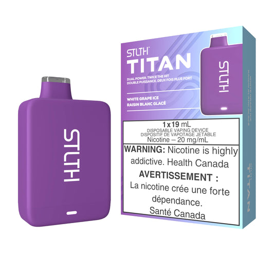 STLTH Titan - Glace au raisin blanc