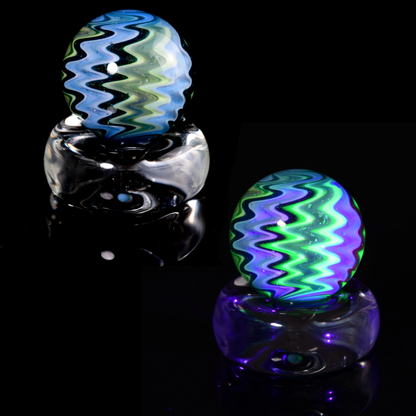 Indo Glass - Wigwag Marble