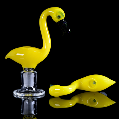Burtoni - 18mm 3 Hole Flamingo Slide - Yellow