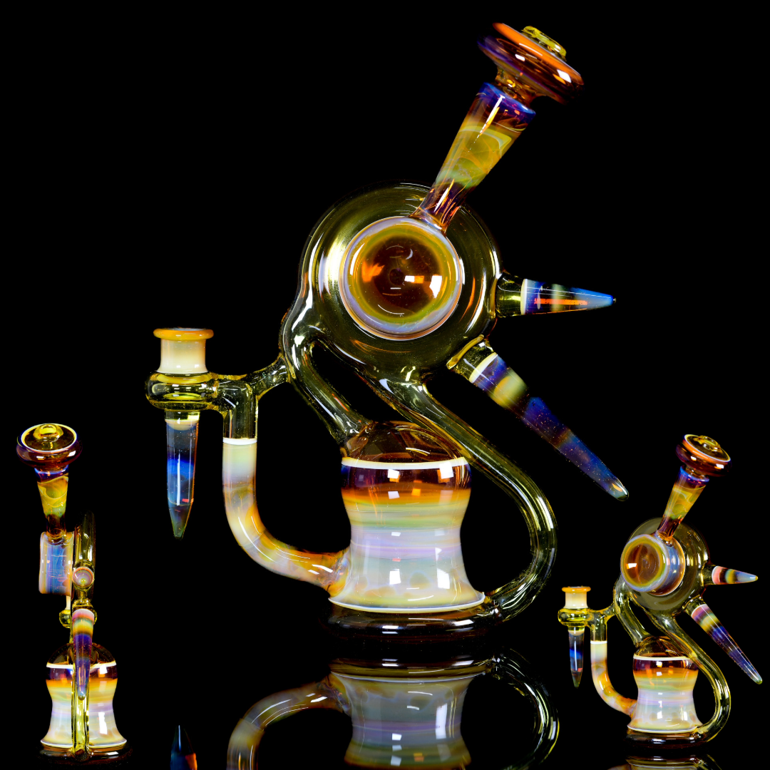 Thill Glassworks - Solo Recycler | Baked Turkey Glass Gallery | Rigs ...