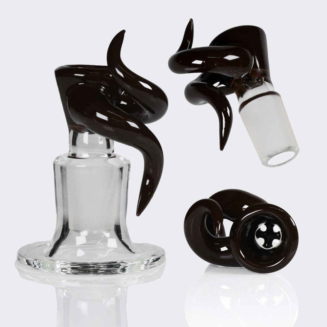 Al Gore - 18mm 4 Hole Double Horn Bowl - 8