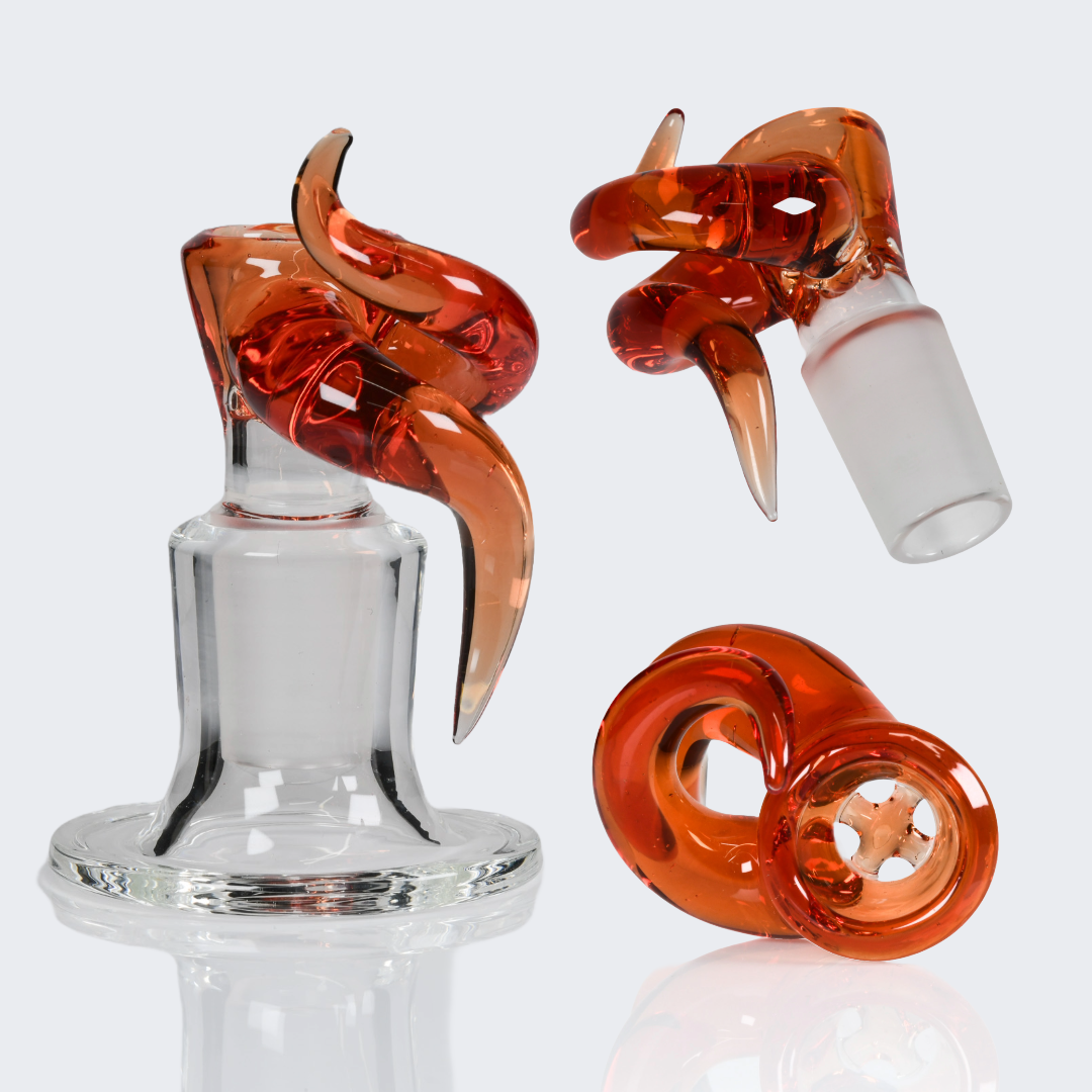 Al Gore - 18mm 4 Hole Double Horn Bowl - 9