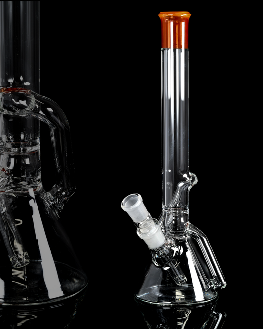 Disco Box Glass - 14mm Colour Accented Single Removable - 2