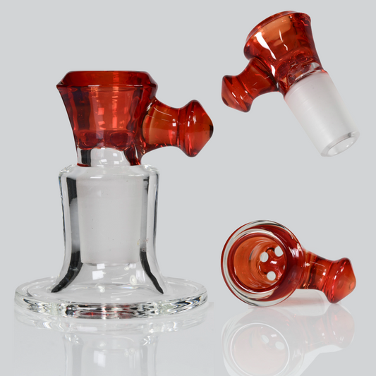 Max J Connors Glass - 18mm 4 Coloured Slide - 3