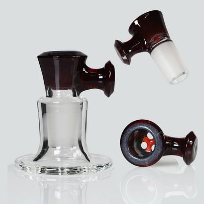 Max J Connors Glass - 18mm 3 Coloured Slide
