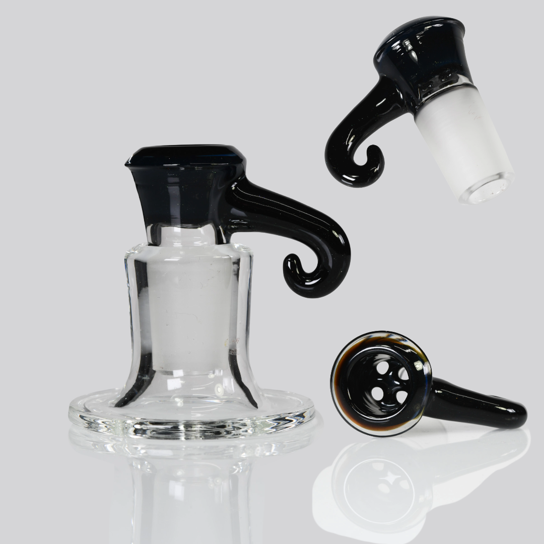 Max J Connors Glass - 18mm 4 Coloured Slide - 6