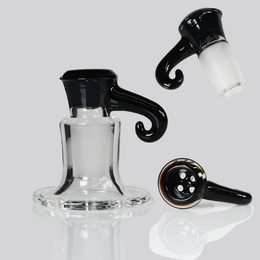 Max J Connors Glass - 18mm 4 Coloured Slide - 6