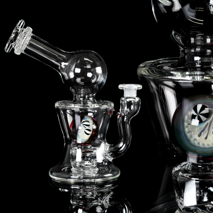 Evan Cals Glass Art - Skull Marble 10mm Rig - 2