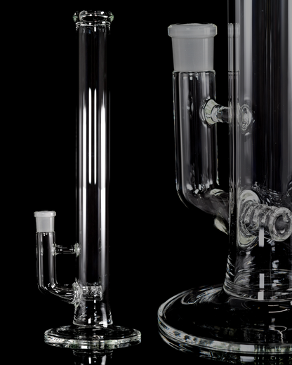 Green Belt Glass - Clear Stemline - 1