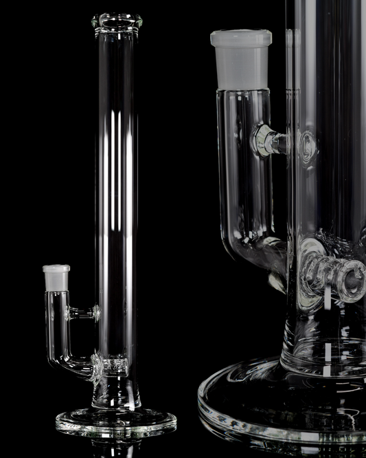 Green Belt Glass - Clear Stemline - 1