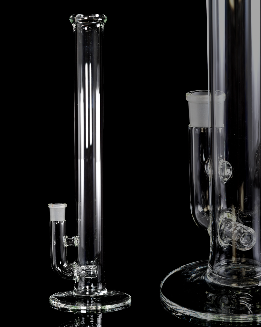 Green Belt Glass - Clear Stemline - 4