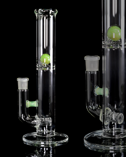 Green Belt Glass - Mini MSG Stemline - Lichen