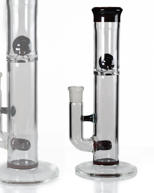 Green Belt Glass - Mini Full Accent MSG Stemline - Half Blood