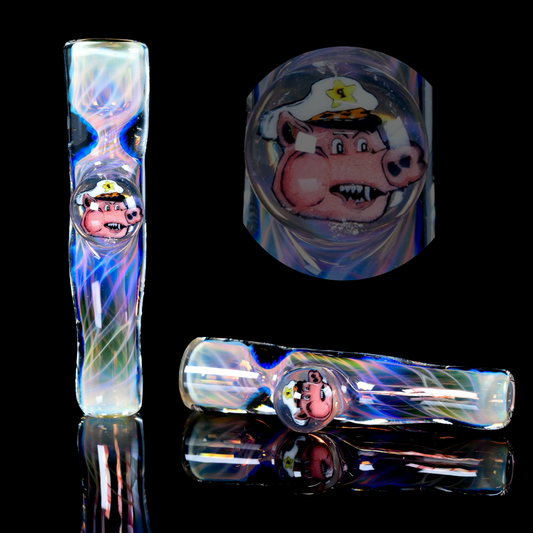 Tombstoned Glass - Fumed Onie W/ Millie - 3