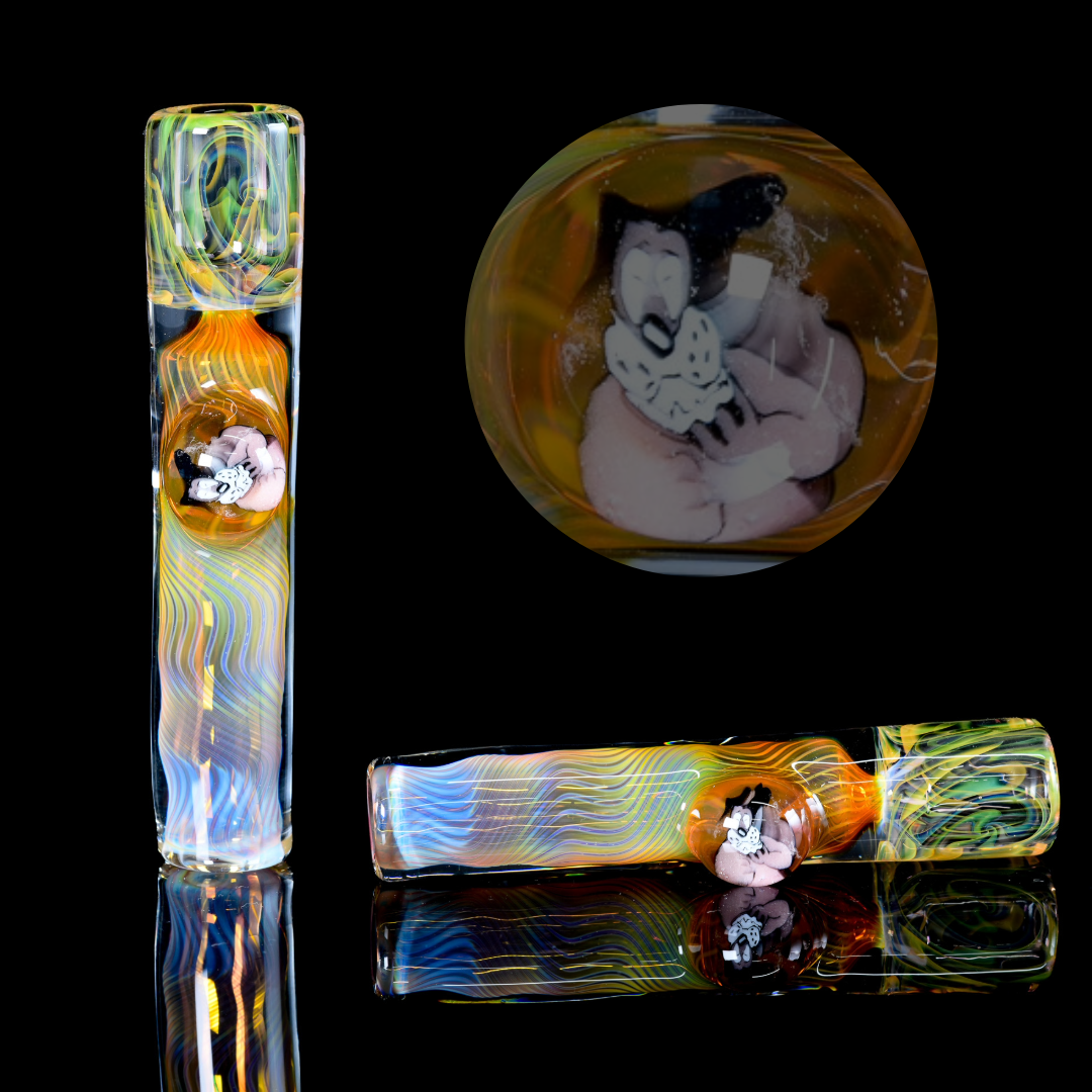Tombstoned Glass - Fumed Onie W/ Millie - 4