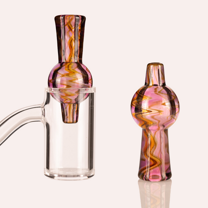 JS Glass - Worked Bubble Cap - 3