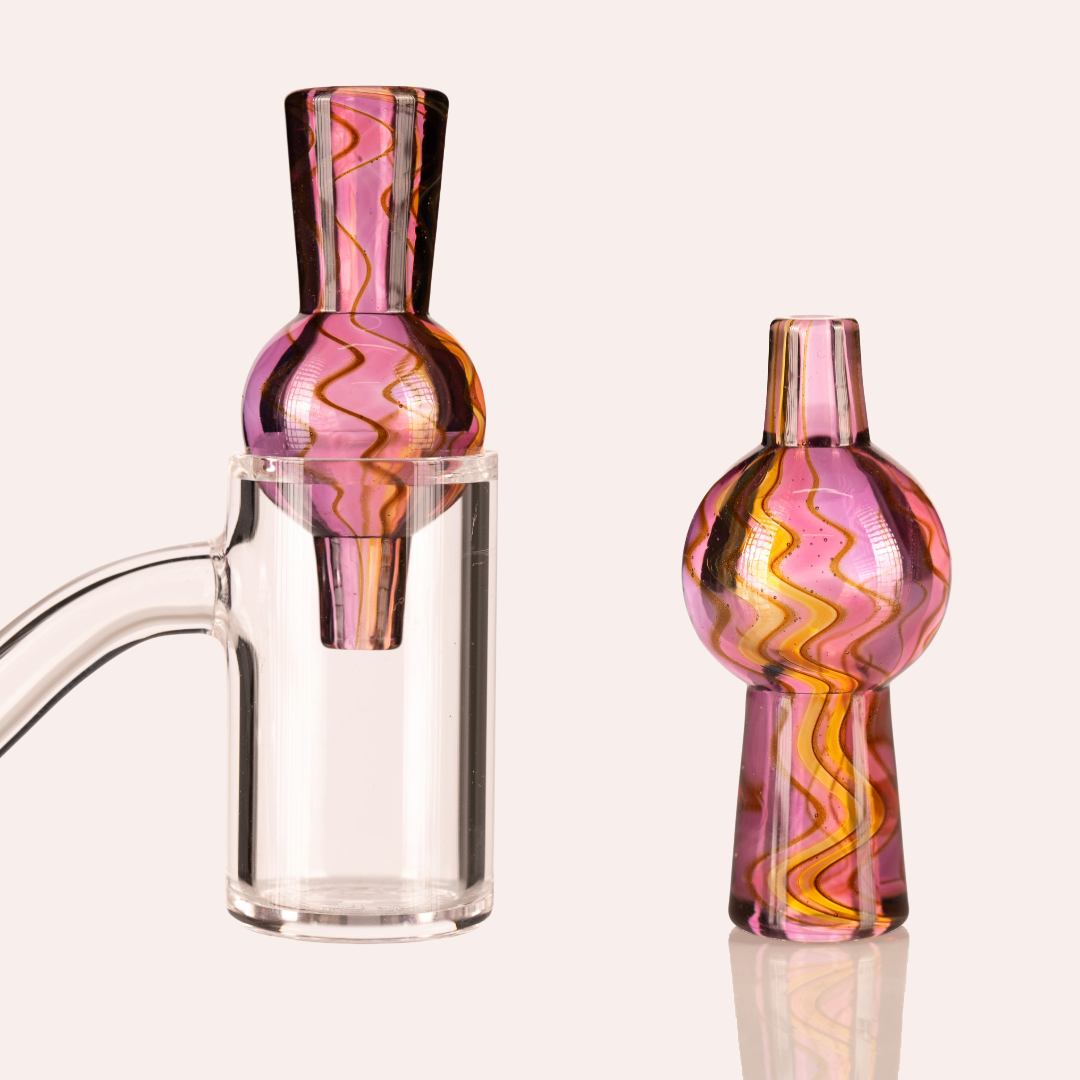 JS Glass - Worked Bubble Cap - 4