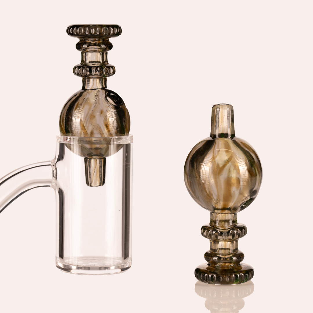 JS Glass - Worked Bubble Cap - 6