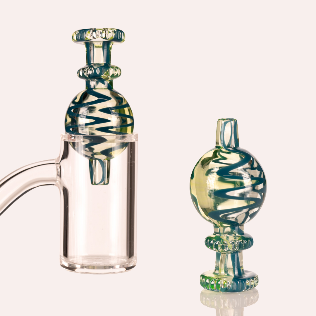 JS Glass - Worked Bubble Cap - 7