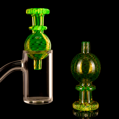 JS Glass - Worked Bubble Cap - 8