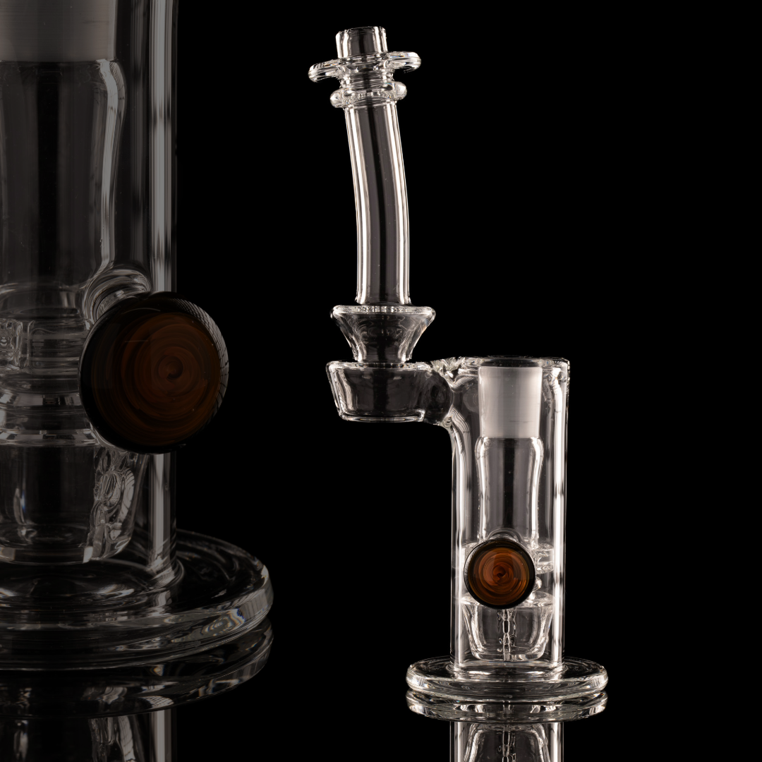 Disco Box Glass - 18mm Flower Tower - 1