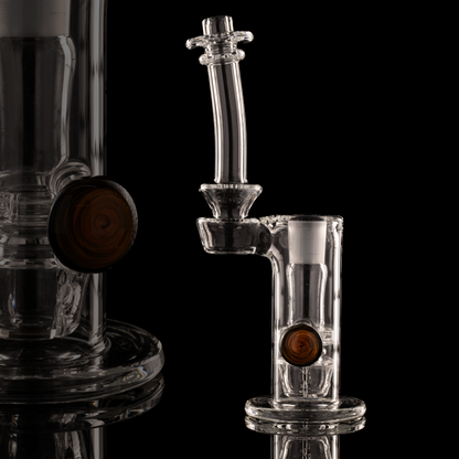 Disco Box Glass - 18mm Flower Tower - 1