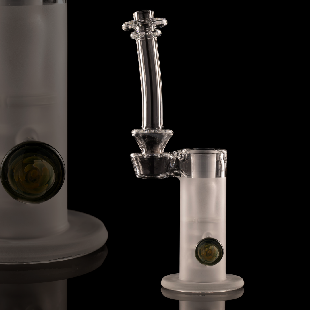 Disco Box Glass - 18mm Flower Tower - 4