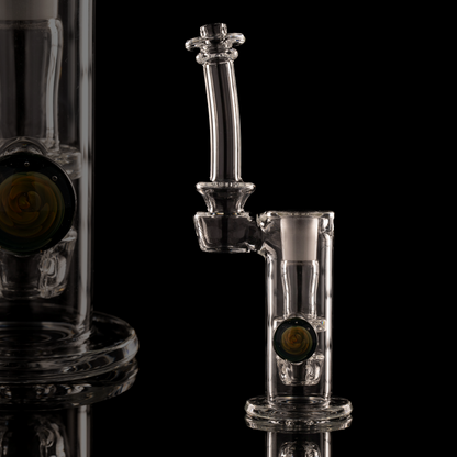 Disco Box Glass - 18mm Flower Tower - 6