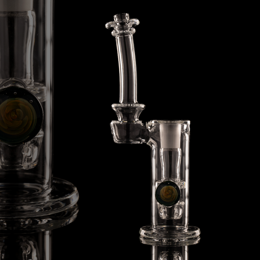 Disco Box Glass - 18mm Flower Tower - 6