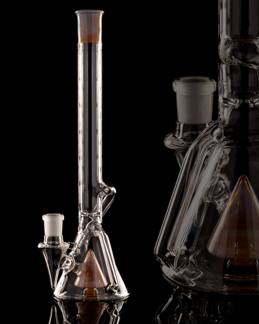 Disco Box Glass - 18mm Fixed Single Recycling Beaker - 7