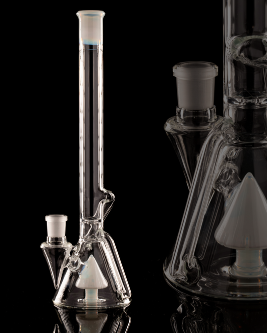 Disco Box Glass - 18mm Fixed Single Recycling Beaker - 8