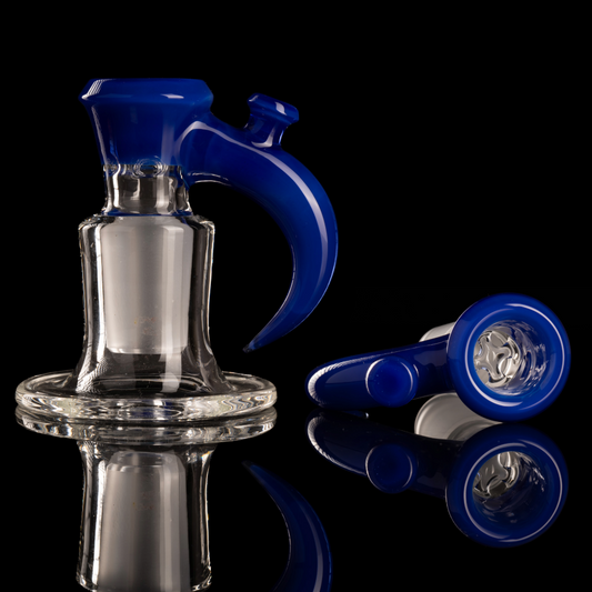 Jamms Glass - 18mm 4-Hole Straight Colour Slide - Sonic