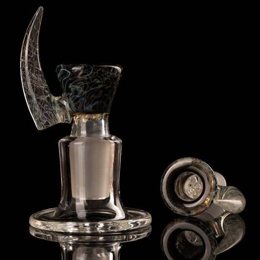 Jesse Who - 18mm 5 Hole Fumed Horn Slide - 18