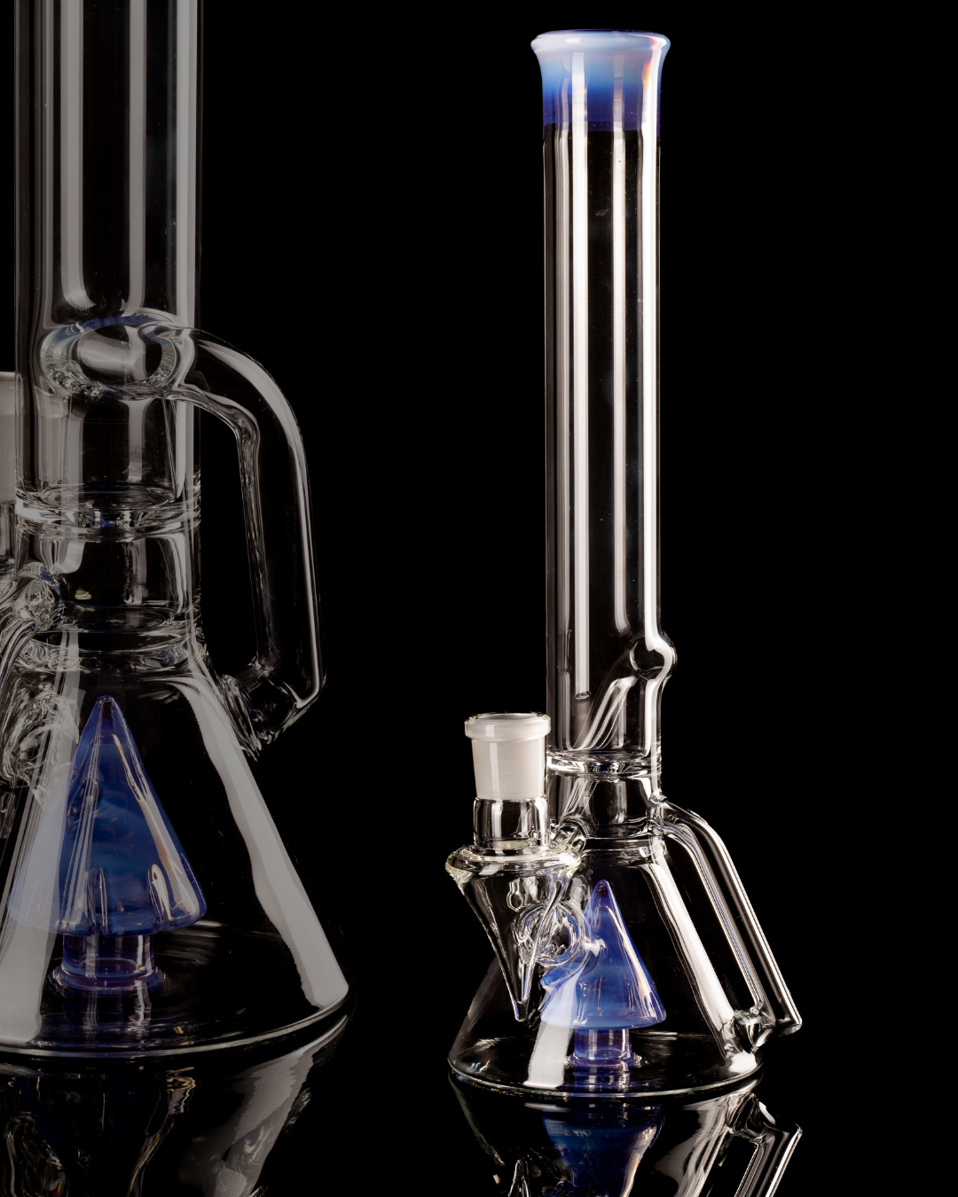 Discobox Glass - 18mm 38mm Fixed Single Recyling Beaker - 1