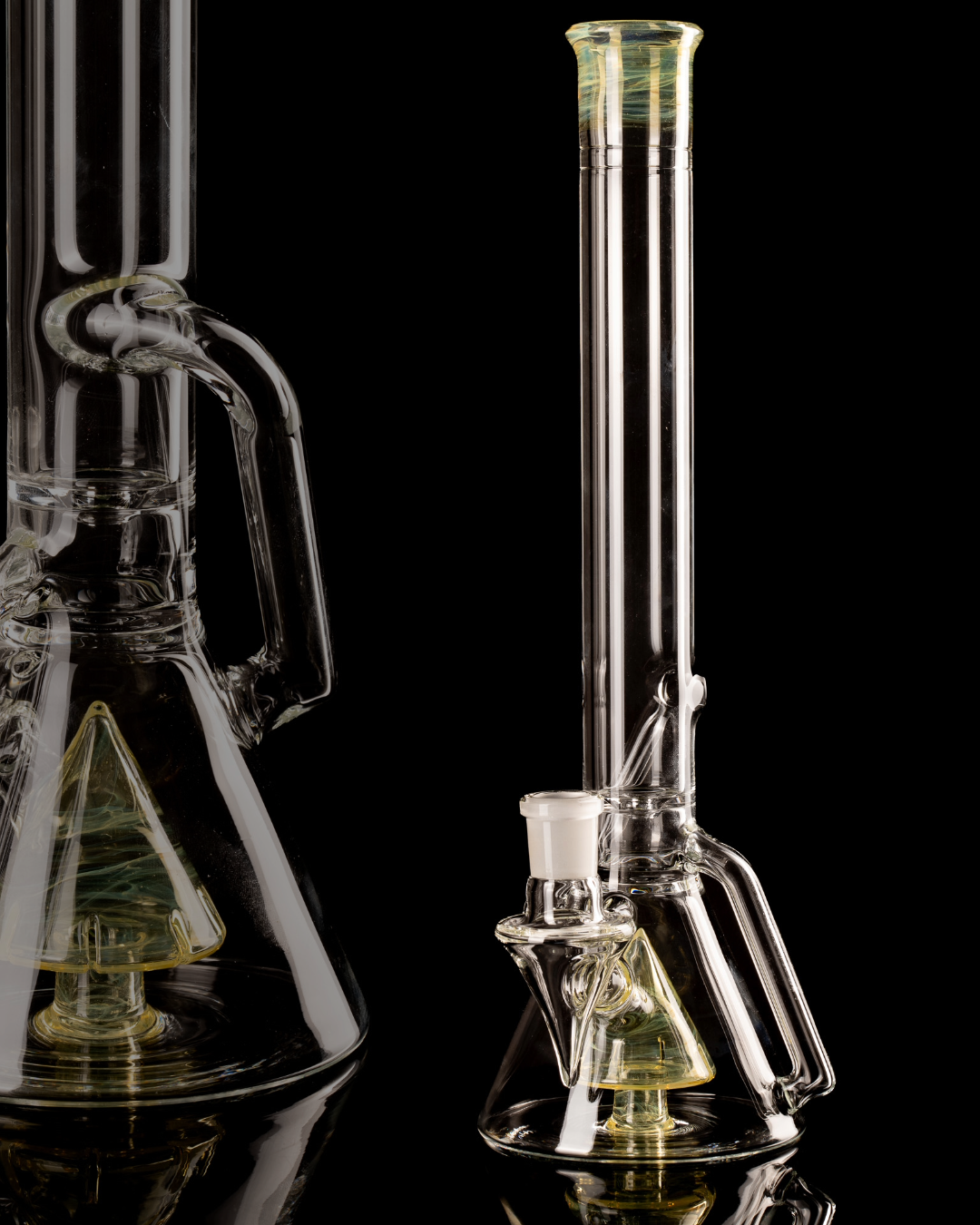 Discobox Glass - 18mm 38mm Fixed Single Recyling Beaker - 2