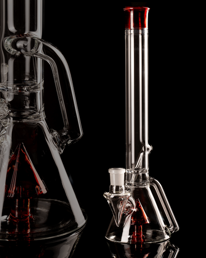 Discobox Glass - 18mm 38mm Fixed Single Recyling Beaker - 4