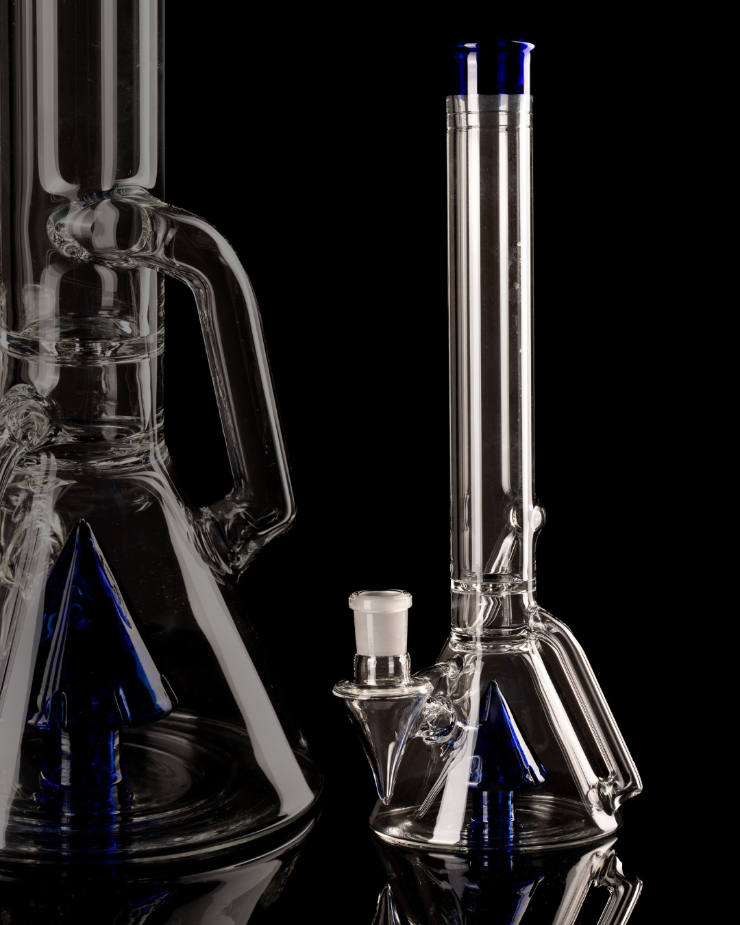 Discobox Glass - 18mm 38mm Fixed Single Recyling Beaker - 5