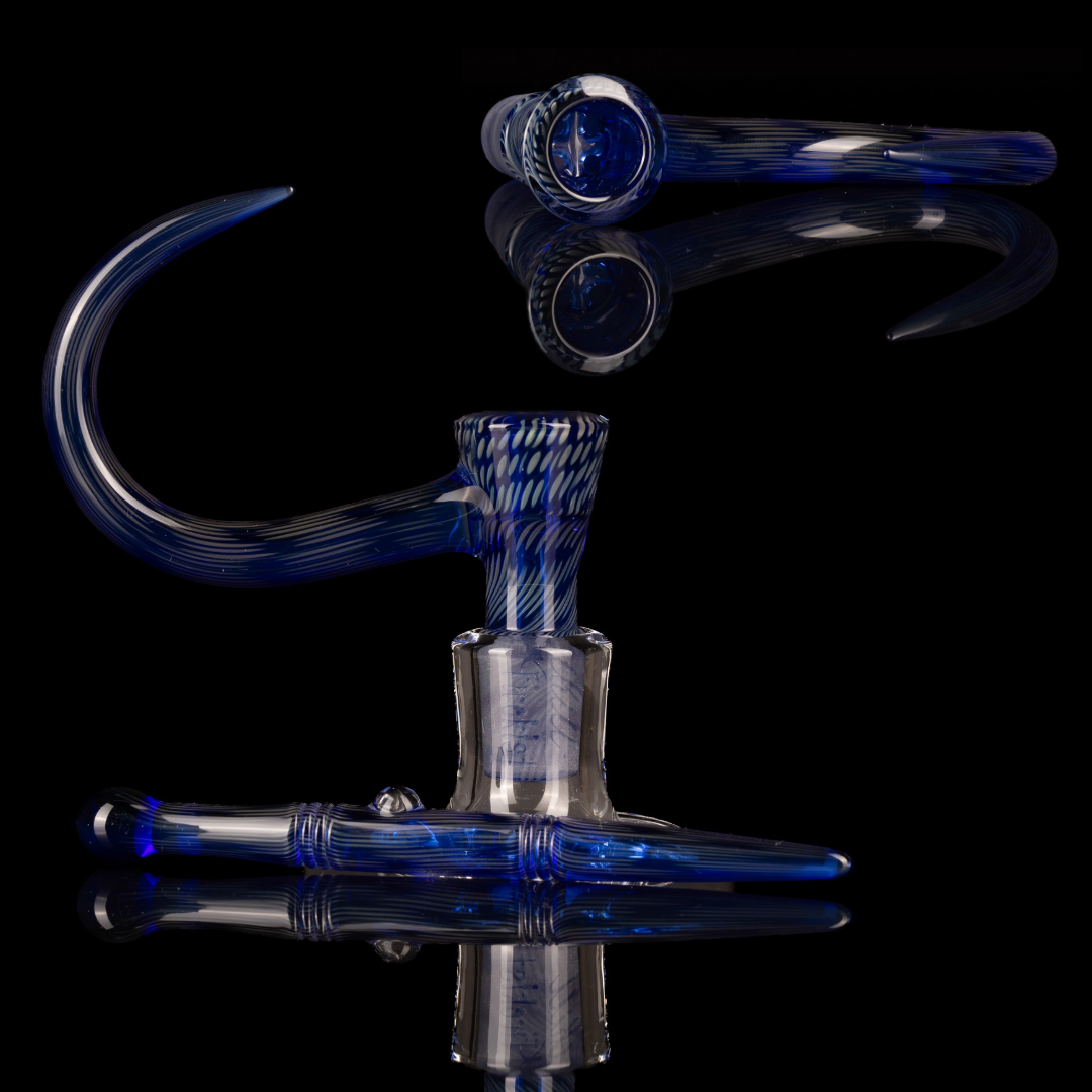 Thill Glassworks X Firekist - 18mm 4 Hole Snakeskin Slide - 1