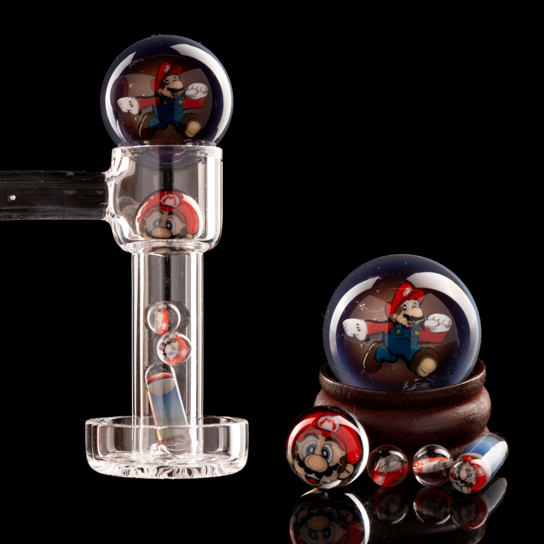 Steve H Glass - Mario Millie 5 Piece Slurper Set