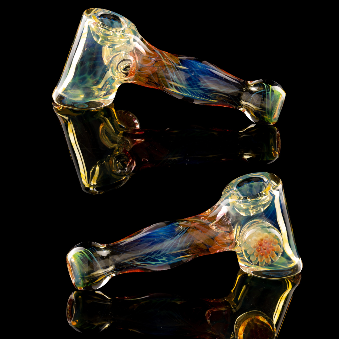 Tombstoned Glass - Fumed Hammer