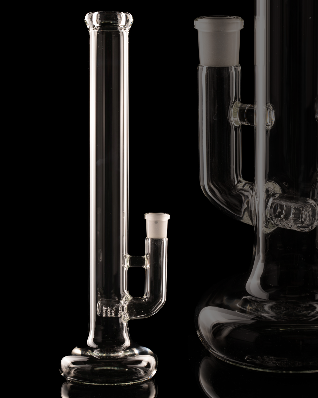 Green Belt Glass - Clear 44mm Hollowfoot Stemline - 2