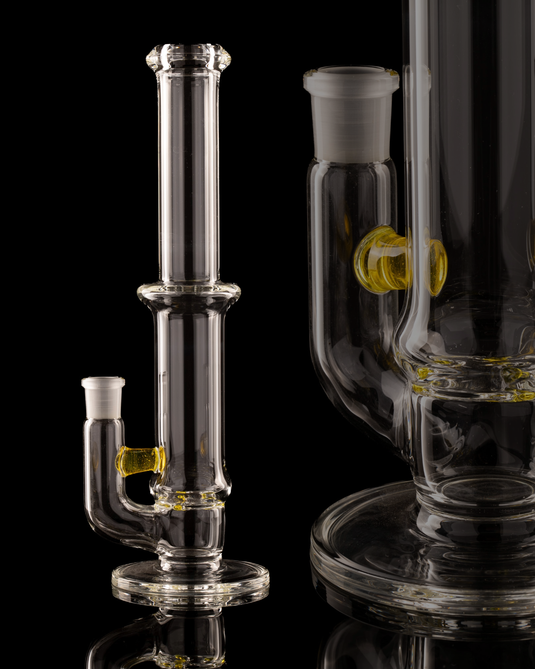 Green Forest Glass - 18mm Blooper Tube - 1